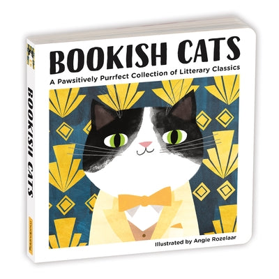 Bookish Cats Board Book by Mudpuppy