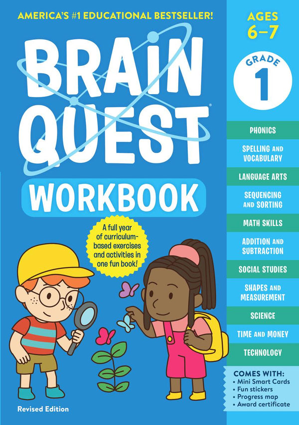 Brain Quest Workbook: 1St Grade Revised Edition (Revised)