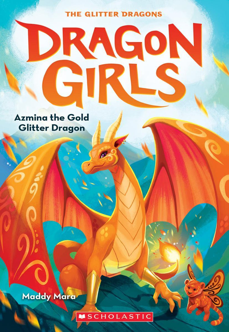 Azmina the Gold Glitter Dragon (Dragon Girls