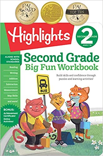 Second Grade Big Fun Workbook (Highlights Big Fun Activity Workbooks)