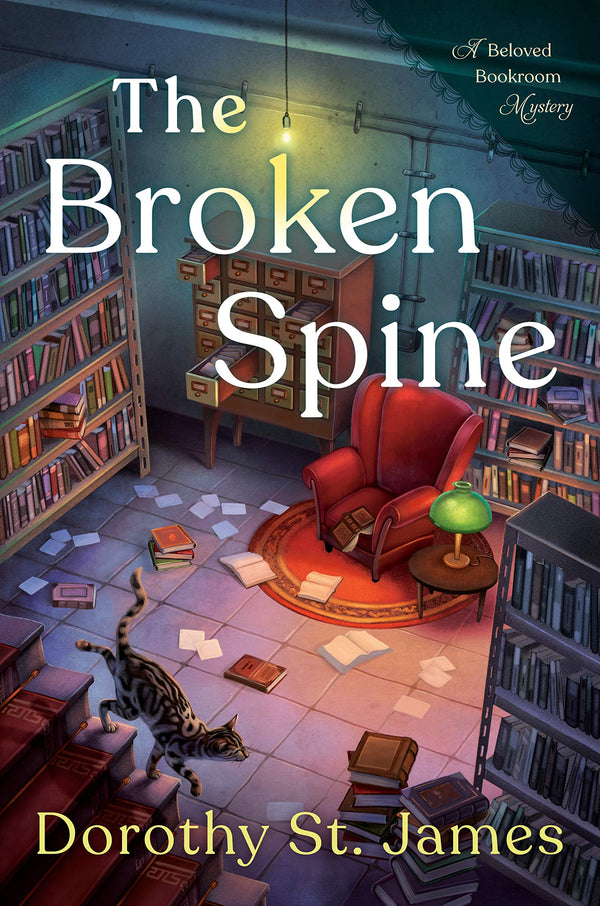 The Broken Spine (A Beloved Bookroom Mystery #1)