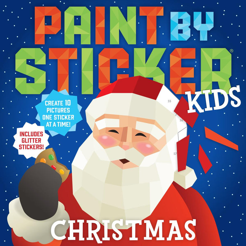 Paint by Sticker Kids: Christmas: Create 10 Pictures One Sticker at a Time!