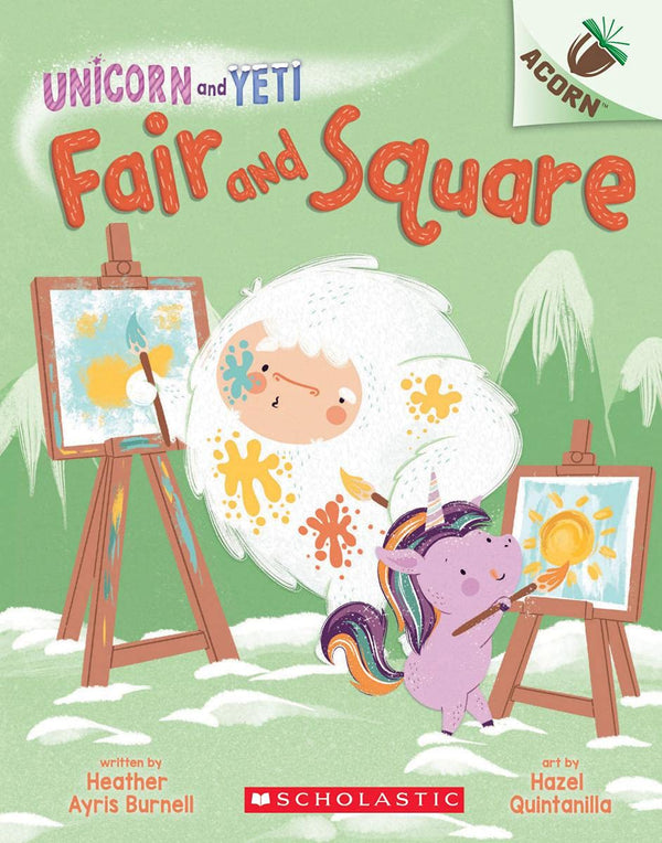 Fair and Square: An Acorn Book (Unicorn and Yeti #5):