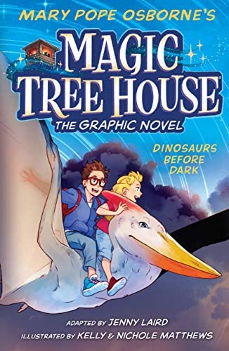 Dinosaurs Before Dark Graphic Novel (Magic Tree House)