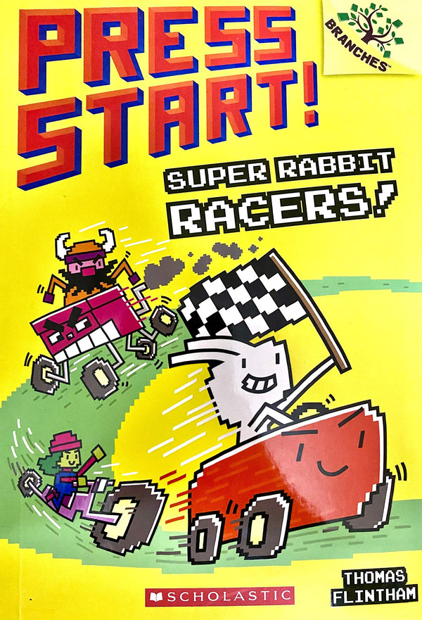 Super Rabbit Racers!: A Branches Book (Press Start! #3)