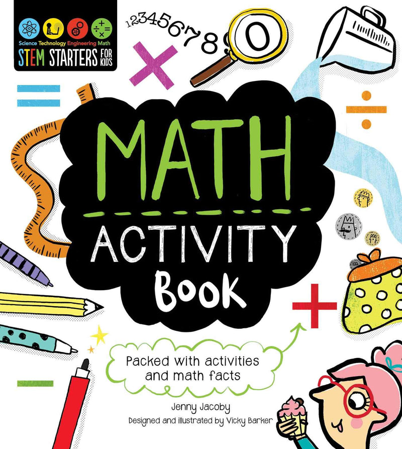 Stem Starters for Kids Math Activity Book: Packed with Activities and Math Facts