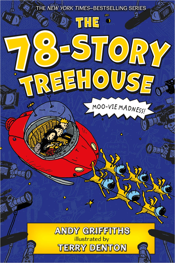 The 78-Story Treehouse: Moo-Vie Madness! (Treehouse Books #6)