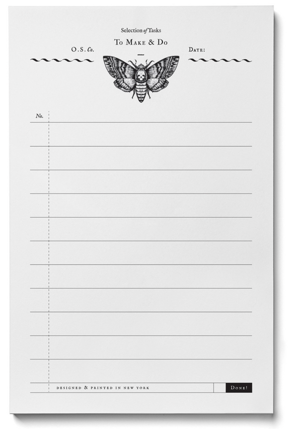Moth Notepad