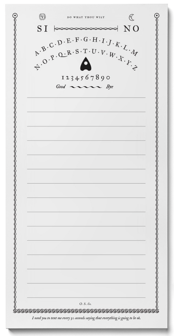 Spirit Board Market Pad