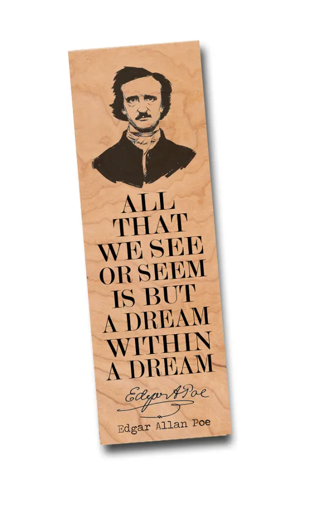 Edgar Allan Poe "A dream within a dream" Quote Bookmark