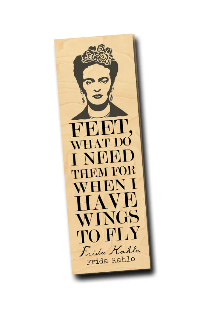 Frida Kahlo "Wings to Fly" Bookmark