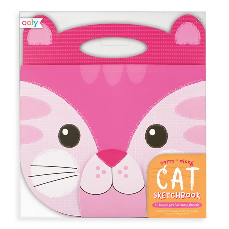 Animal Carry Along Sketchbook - Cat