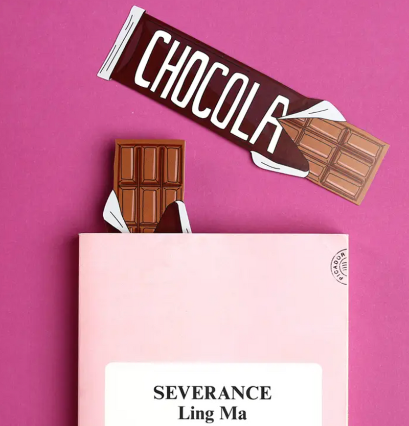 Bar of Chocolate Bookmark (it's die cut!)