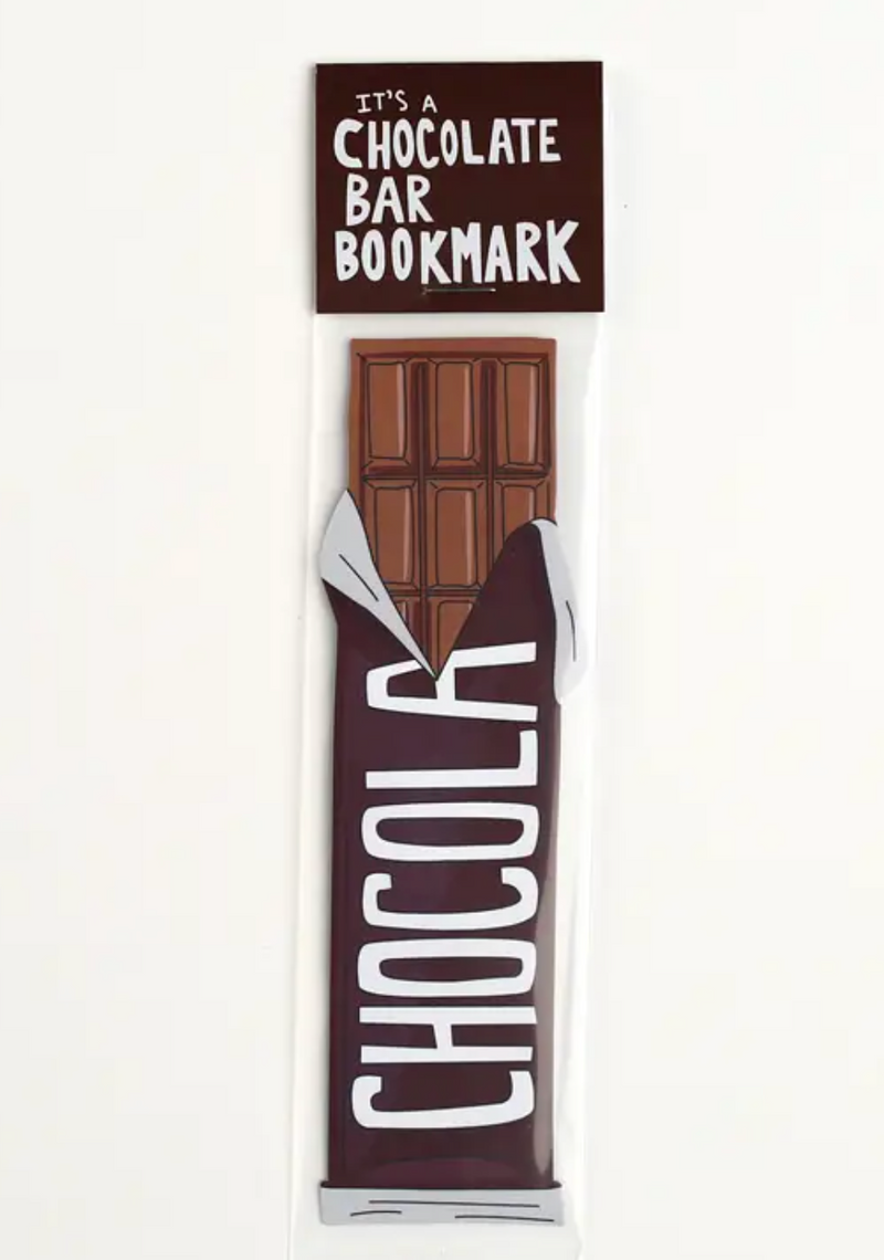 Bar of Chocolate Bookmark (it's die cut!)