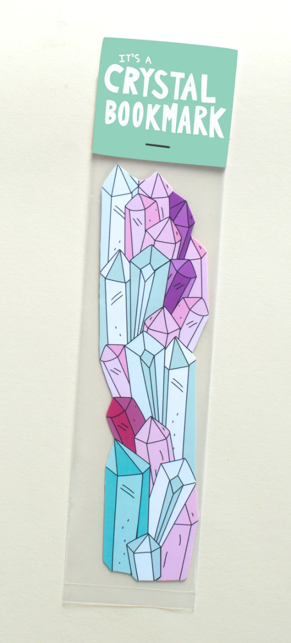 Crystal Bookmark (it's die cut!)