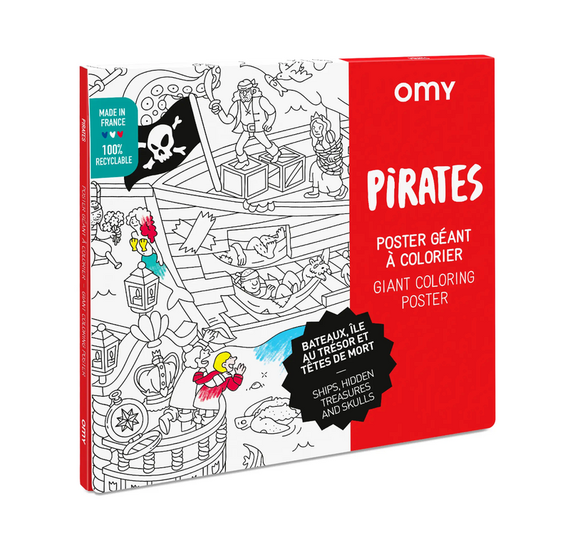 Pirates Folded Poster