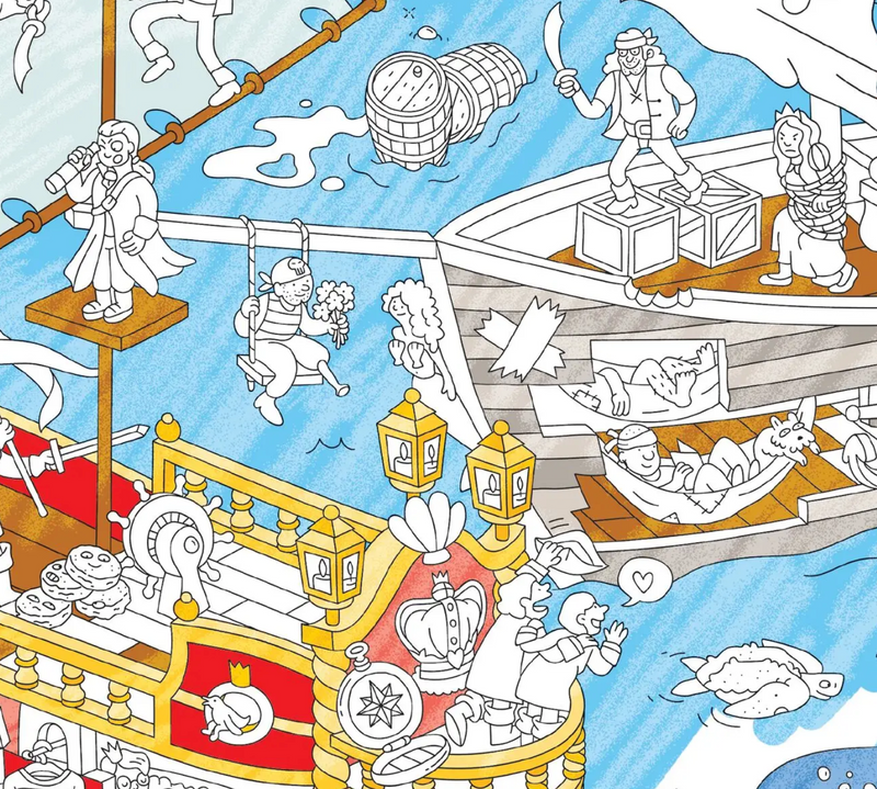 Pirates Folded Poster