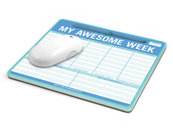 My Awesome Week Pen-to-Paper Mousepad