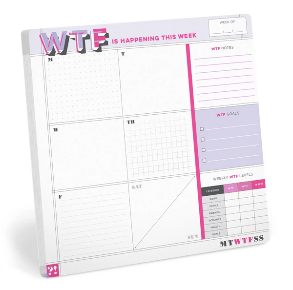 WTF Sticky Paper Mousepad