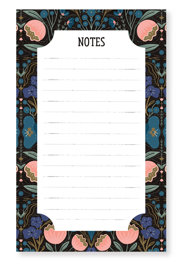 Night Flowers Notepad