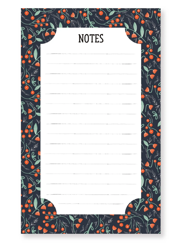 Winter Berries Notepad