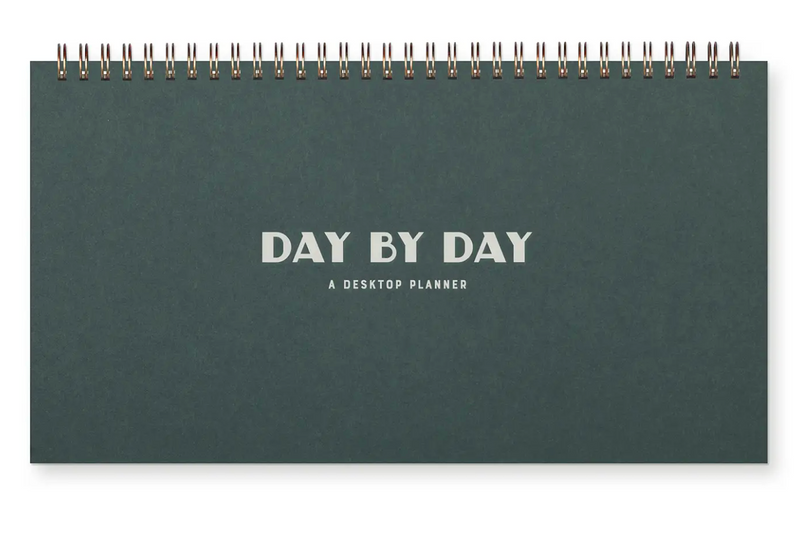 Day By Day Undated Weekly Planner