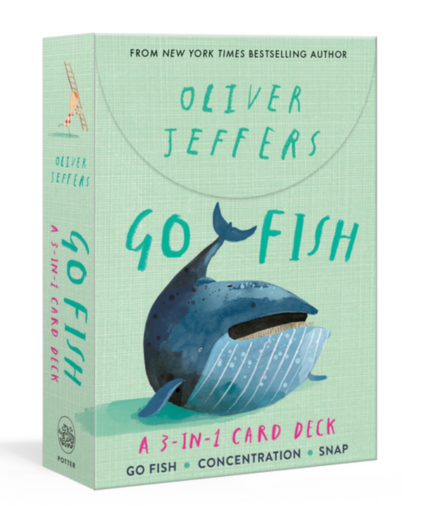 Go Fish: A 3-In-1 Card Deck: Card Games Include Go Fish, Concentration, and Snap
