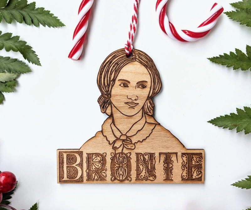 Bronte - Literary Figures Collection Wooden Ornament