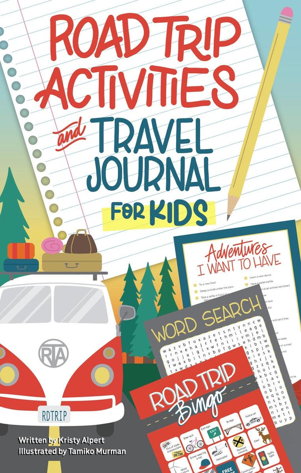 Road Trip Activities And Travel Journal For Kids