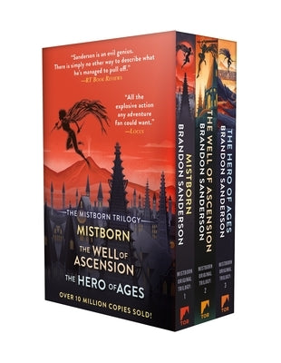 Mistborn Trilogy Tpb Boxed Set: Mistborn, the Well of Ascension, the Hero of Ages by Sanderson, Brandon