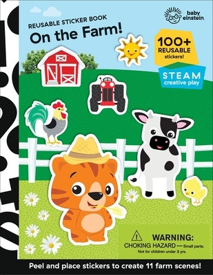 Baby Einstein: On the Farm! Reusable Sticker Book by Pi Kids