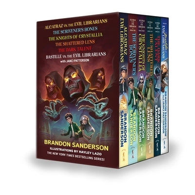 Alcatraz Versus the Evil Librarians Tpb Boxed Set: Books 1-6 by Sanderson, Brandon