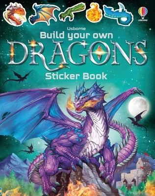 Build Your Own Dragons Sticker Book by Tudhope, Simon