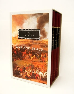 War and Peace: 3-Volume Boxed Set; Introduction by R. F. Christian by Tolstoy, Leo
