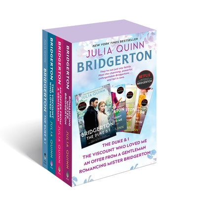 Bridgerton Boxed Set 1-4: The Duke and I/The Viscount Who Loved Me/An Offer from a Gentleman/Romancing Mister Bridgerton by Quinn, Julia