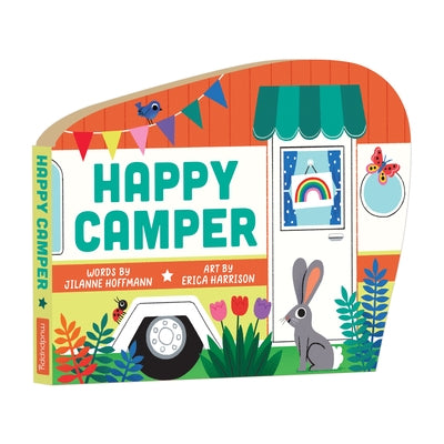 Happy Camper Shaped Board Book: Bk Board Happy Camper by Mudpuppy