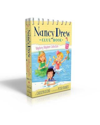 Nancy Drew Clue Book Mystery Mayhem Collection Books 1-4 (Boxed Set): Pool Party Puzzler; Last Lemonade Standing; A Star Witness; Big Top Flop by Keene, Carolyn
