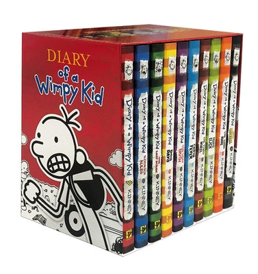 Diary of a Wimpy Kid Box of Books by Kinney, Jeff
