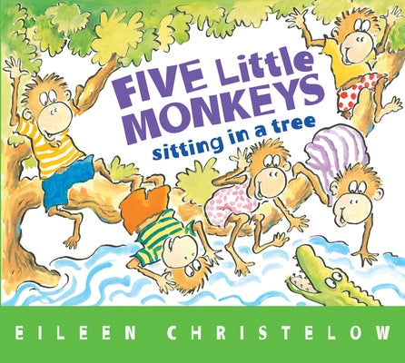 Five Little Monkeys Sitting in a Tree Board Book by Christelow, Eileen