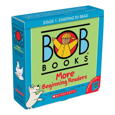 Bob Books - More Beginning Readers Box Set Phonics, Ages 4 and Up, Kindergarten (Stage 1: Starting to Read) by Kertell, Lynn Maslen