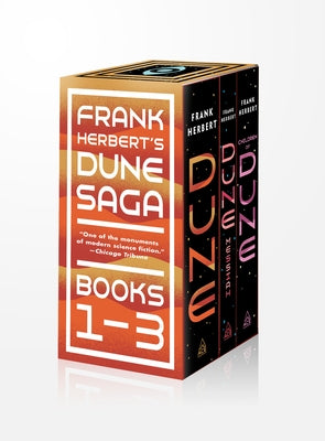 Frank Herbert's Dune Saga 3-Book Boxed Set: Dune, Dune Messiah, and Children of Dune by Herbert, Frank