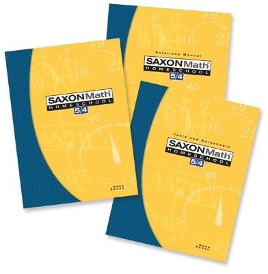 Saxon Math 5/4 Homeschool: Complete Kit 3rd Edition: 3rd Edition by Hake