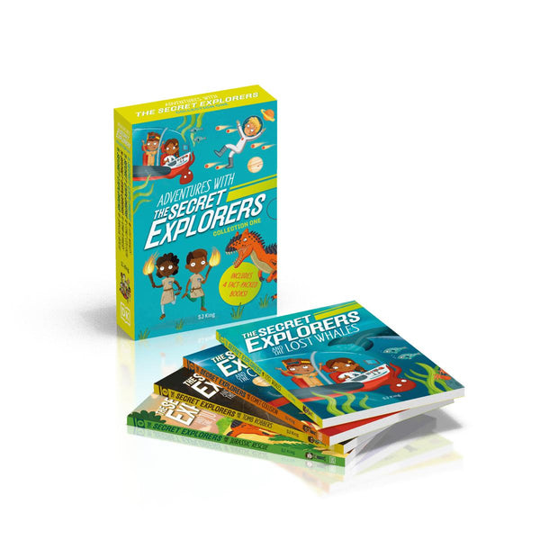 Adventures with The Secret Explorers: Collection One: Includes 4 Fact-Packed Books